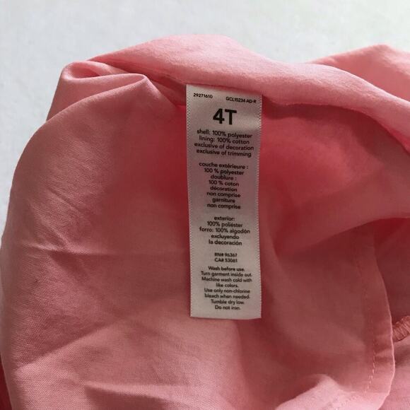 OshKosh B'gosh NWT Metallic Pink Dress Girls 4T - Picture 10 of 10